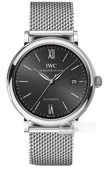 IWC人気シリーズIW356506ブラックの腕時計